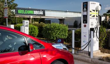 Wide motorway charge-point coverage for EV drivers