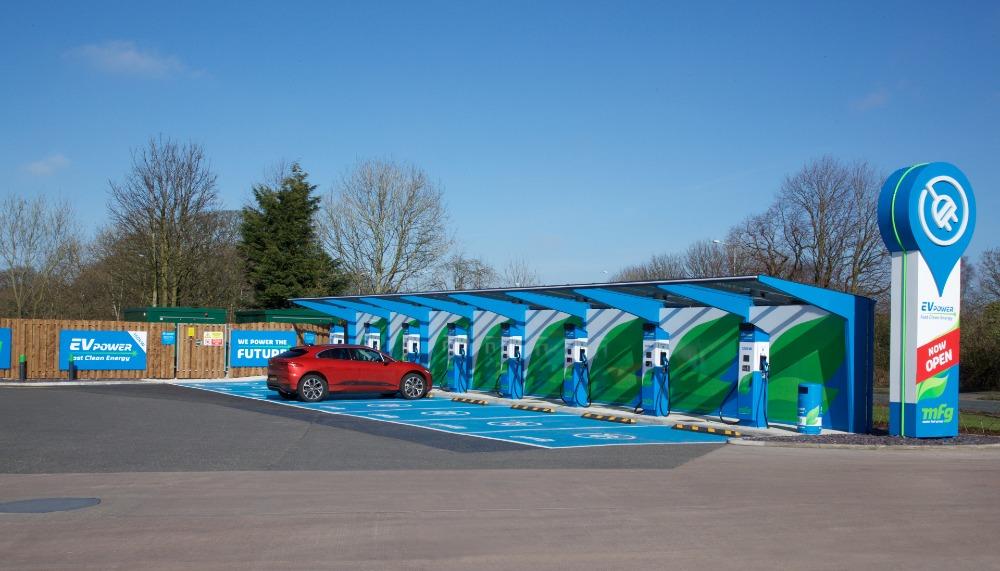 mfg opens ultra-rapid charging hub at glasgow great western retail park