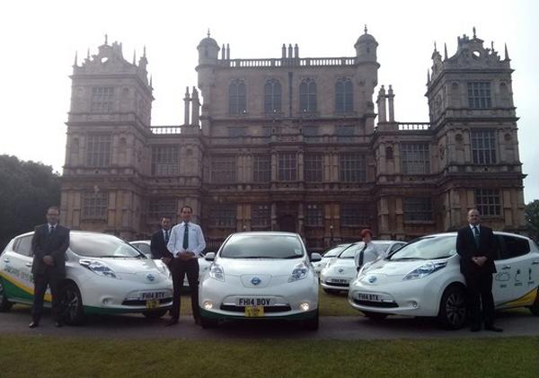 nottingham electric taxi fleet