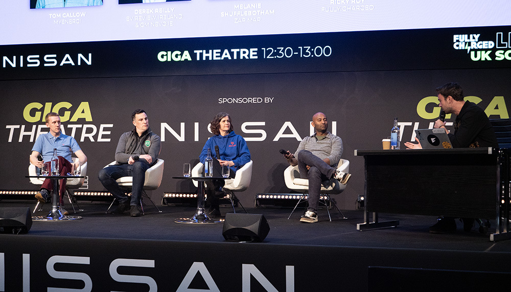 FCL expert panel on Giga Theatre stage
