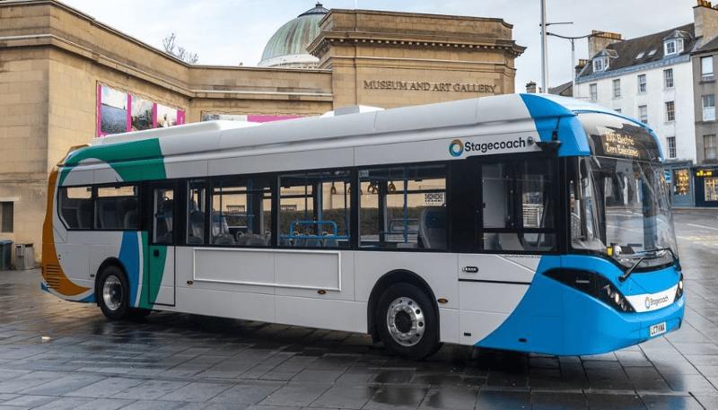 stagecoach to introduce fleet of 38 new e-buses in inverness and perth