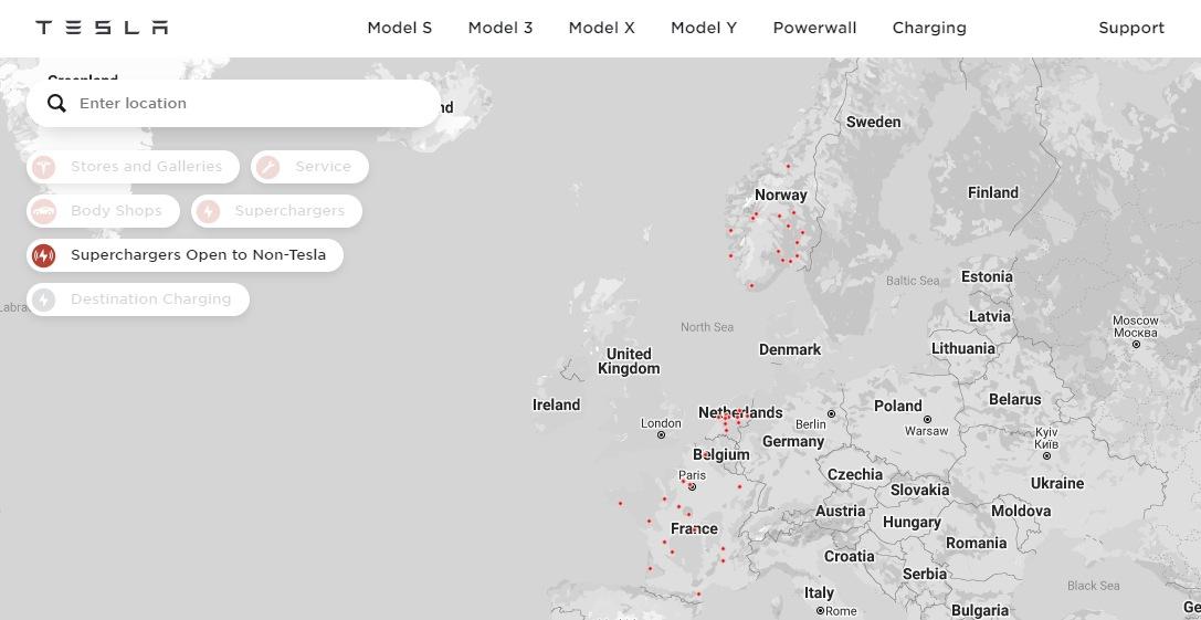 tesla is expanding access to superchargers