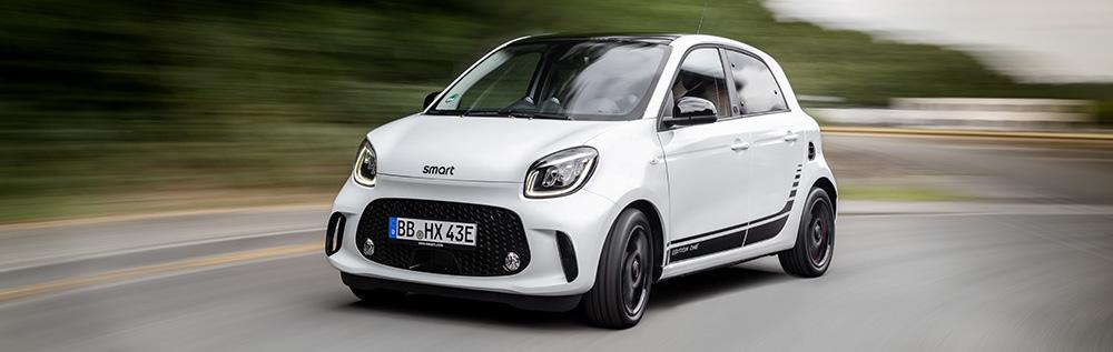 top 10 cheapest evs in the uk: smart eq forfour