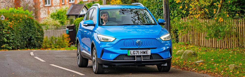 top 10 cheapest electric vehicles in the uk: mg zs ev