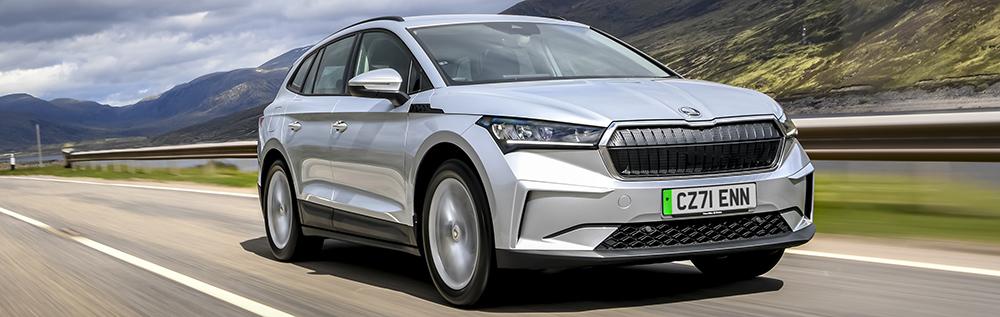 top 10 practical electric cars: skoda enyaq iv