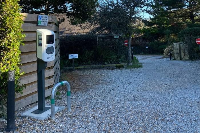 'zest installs ev chargers in talland bay, conrwall