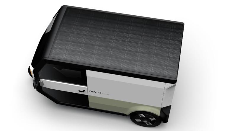 clean motion reveals solar powered delivery ev