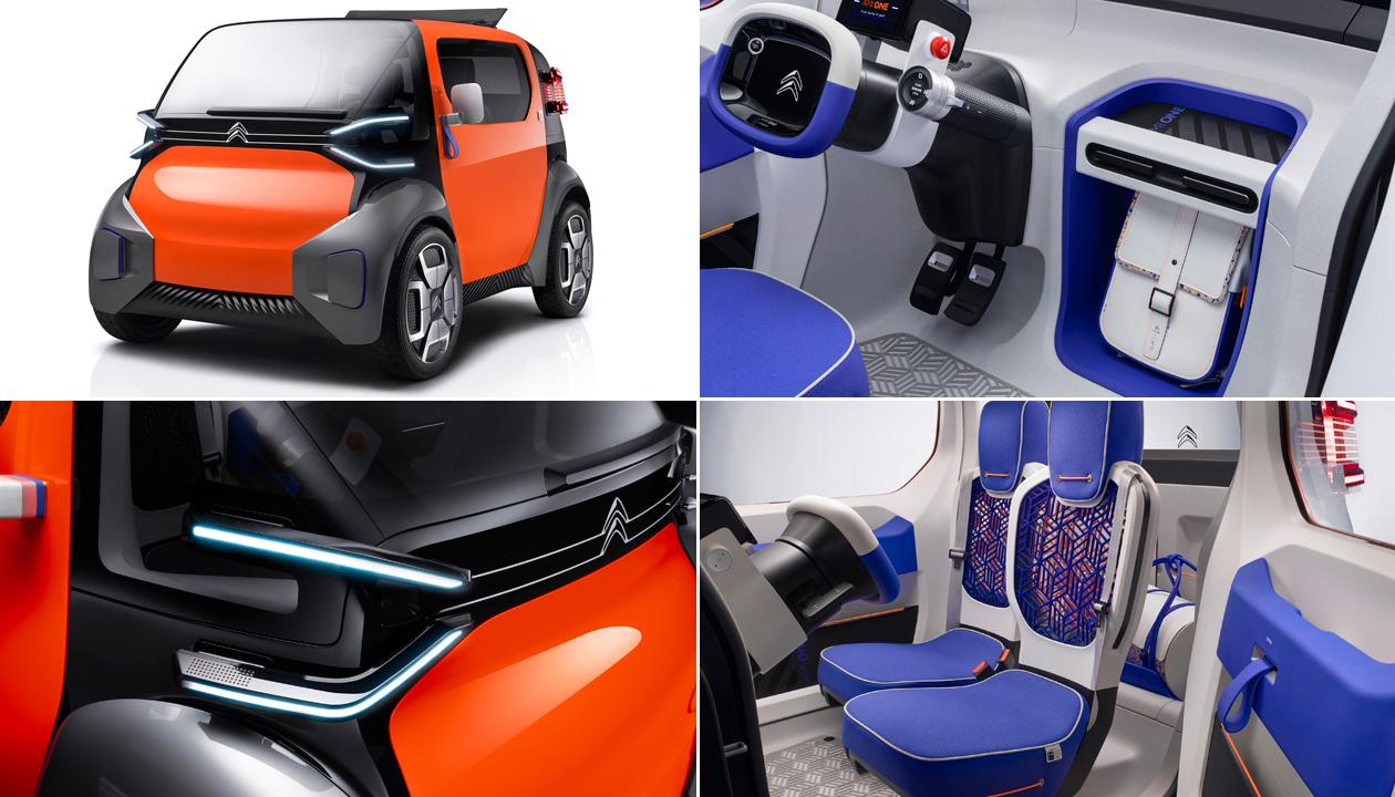 electric citroen ami concept revealed