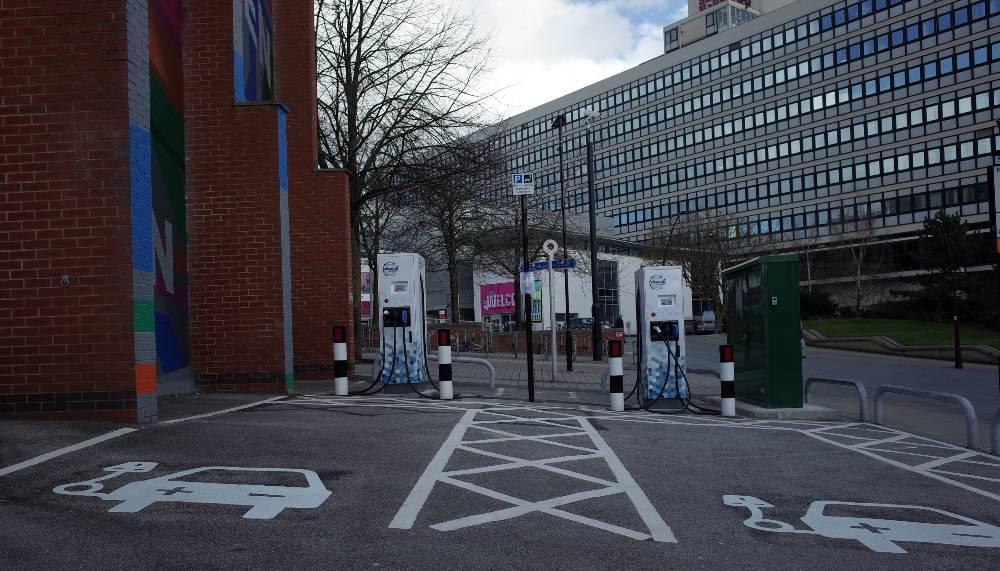 franklin energy installs rapid chargers sheffield