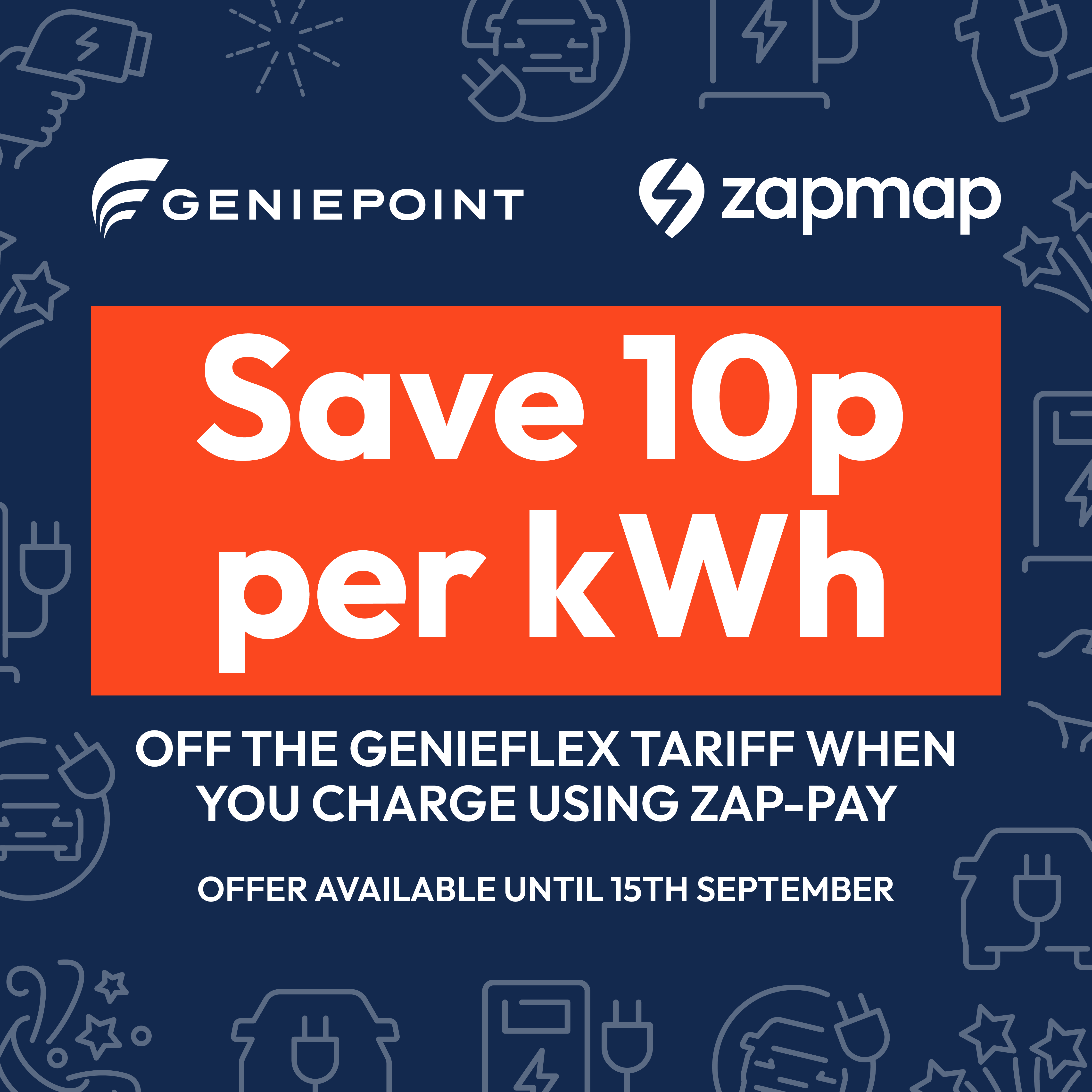 GenieFlex price tariff discount on Zap-Pay