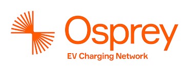 Osprey logo - orange font