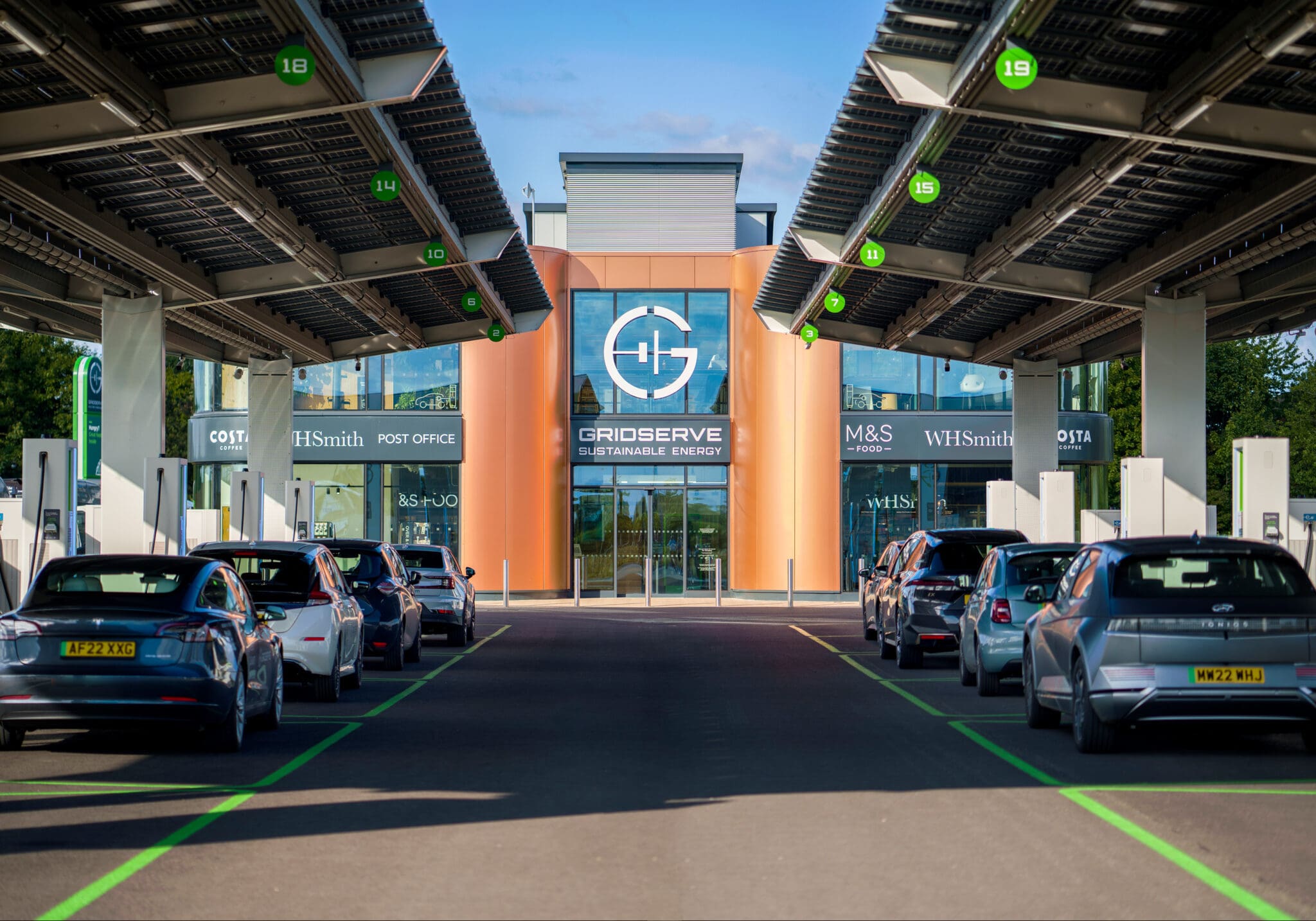 GRIDSERVE forecourt