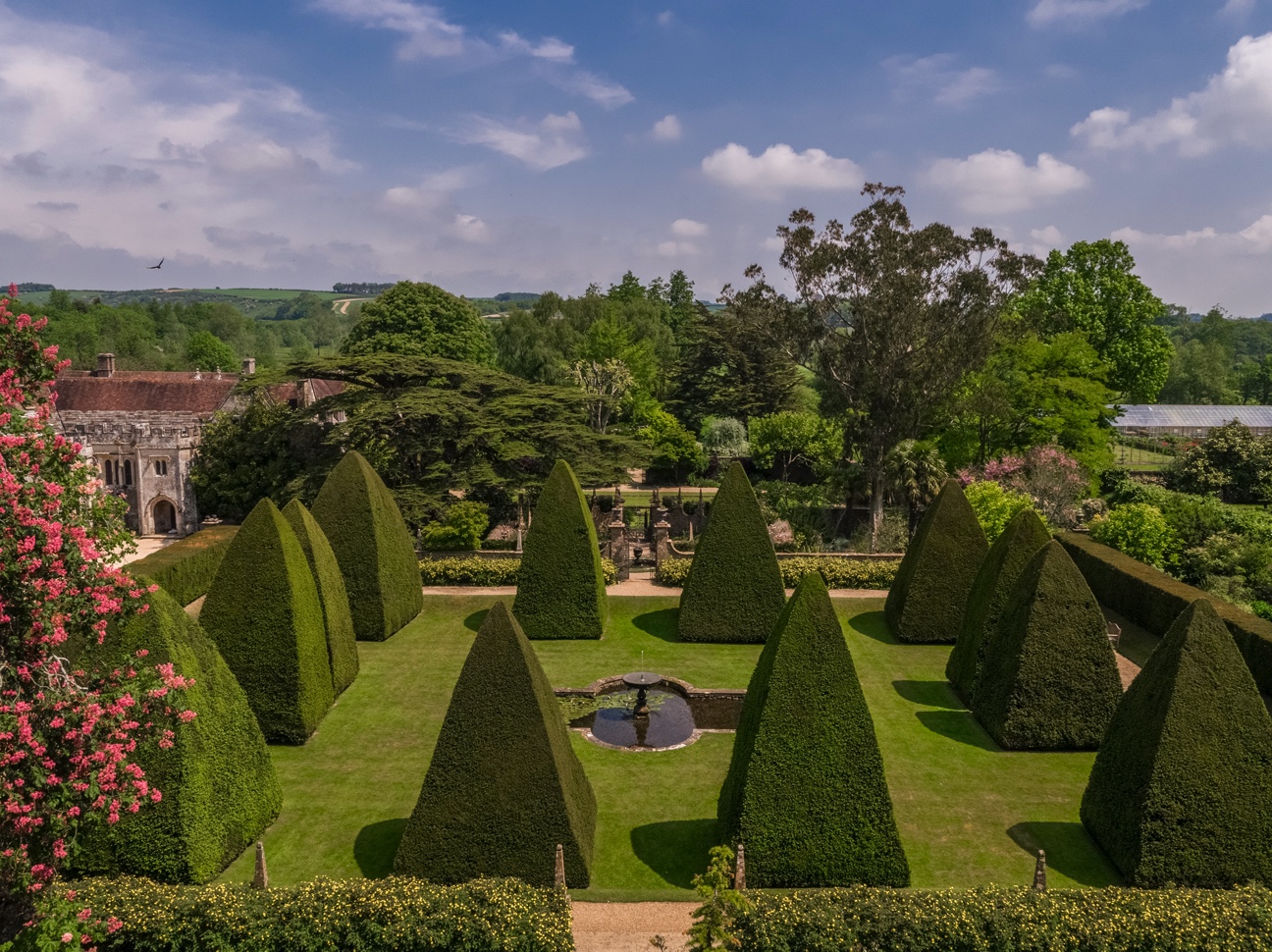 Athelhampton gardens