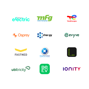 logos for different charge point operators
