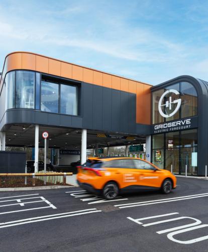 GRIDSERVE Electric Forecourt Gatwick