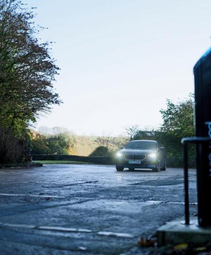 Pod Point charge point in Peak district