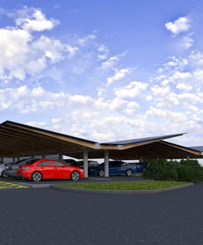 3ti solar power car park design