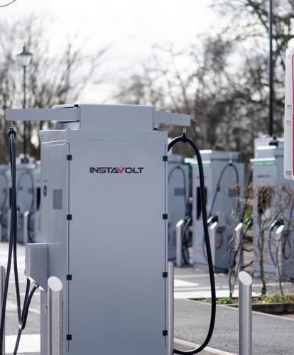 InstaVolt charging at Syon park