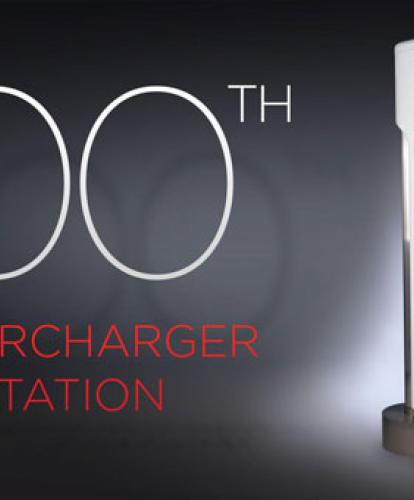 Tesla Supercharger Network sees installation of 100th unit