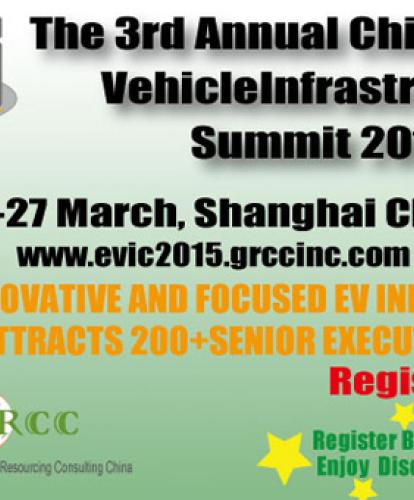 3rd Annual China Electric Vehicle Infrastructure Summit 2015