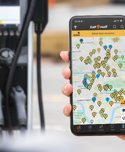 Allstar and Zapmap partnership simplifies EV charging for customers on the road