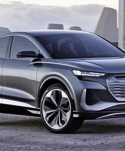 Audi Q4 Sportback e tron preview Zapmap