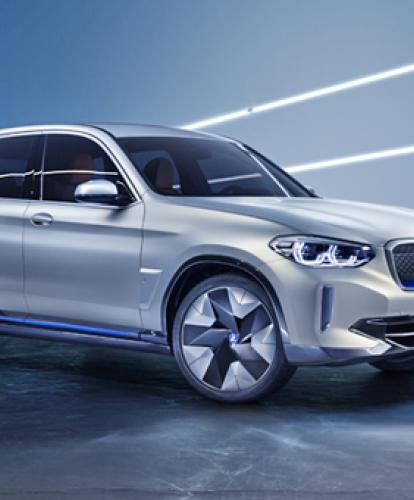 BMW Concept iX3 previews new eDrive technology