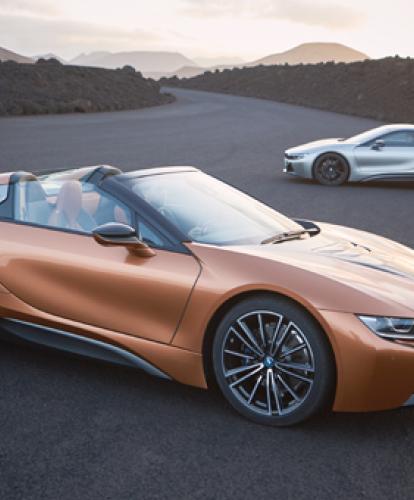 BMW launches new i8 Roadster