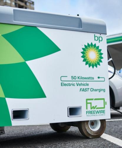 BP trials FreeWire EV charging system