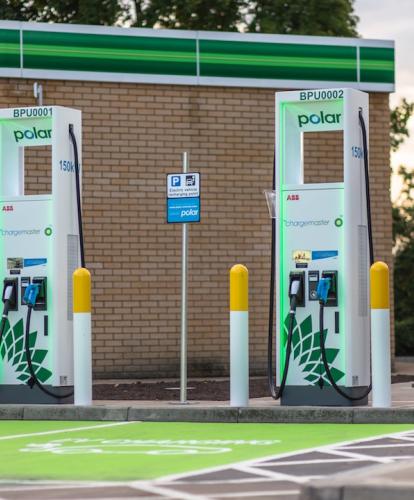 Polar installs first 150 kW ultra rapid EV chargers