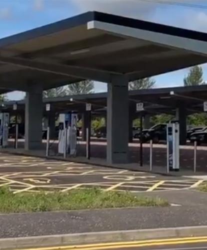 Largest EV charging hub in Scotland officially opened