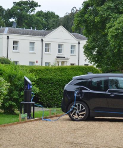 First MK Promise EV charge point installed