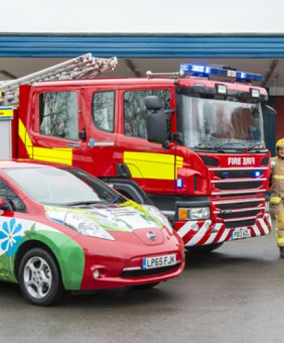 Fire service goes green with new fleet of Leafs