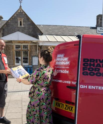 Citroën announces three-year partnership with Big Issue Group
