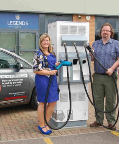 Essex county council install three new rapid EV charging points
