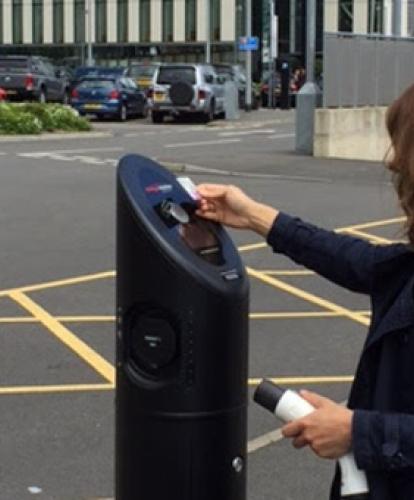 Replacement charge points fitted in Corby