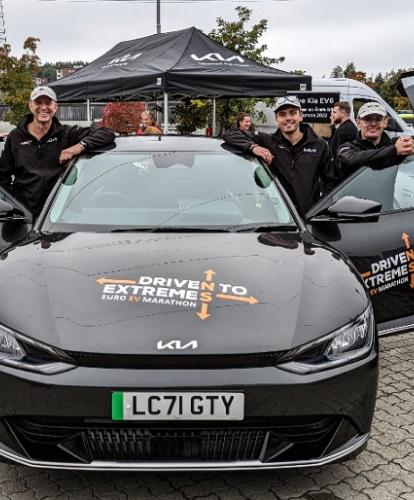 Driven to Extremes team sets off on epic road trip from Oslo to Lisbon
