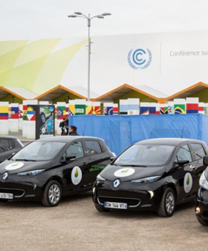 COP 21 EV fleet covers 110,000 miles