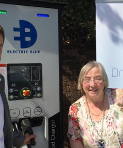 St Albans rapid charger to support electric taxi scheme