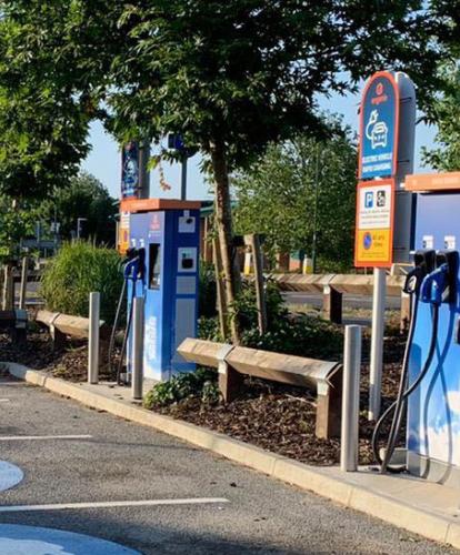 Engenie adds rapid chargers to Brookhouse retail parks