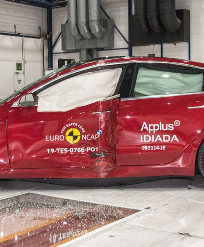 Five stars for Tesla Model 3 in EuroNCAP tests