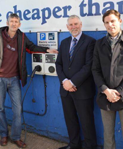 Public charge points installed by Liverpool taxi firm