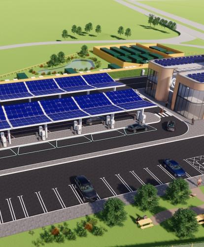 Construction begins on first Gridserve Electric Forecourt