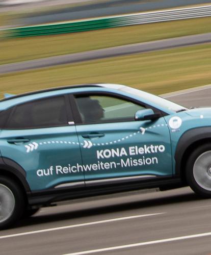 Distance record for Hyundai Kona Electric