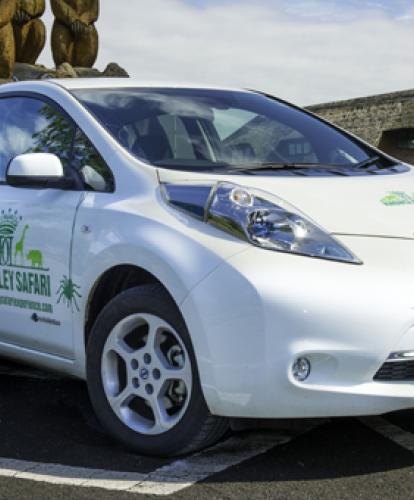 Knowsley Safari moves closer to sustainability goals with Nissan LEAF EV 