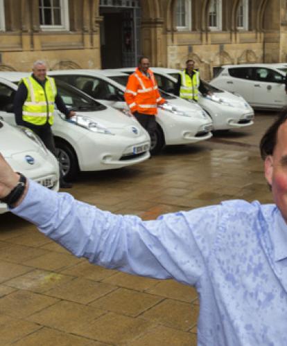 City Council trials Nissan Leafs as it plans to electrify its fleet