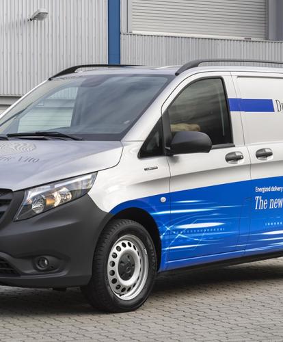 Mercedes Benz eVito electric van arrives in the UK