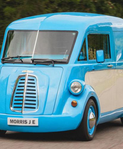 Morris JE electric van launched