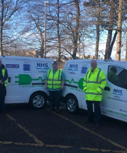 NHS Lothian invests over £500,000 on new electric vehicles