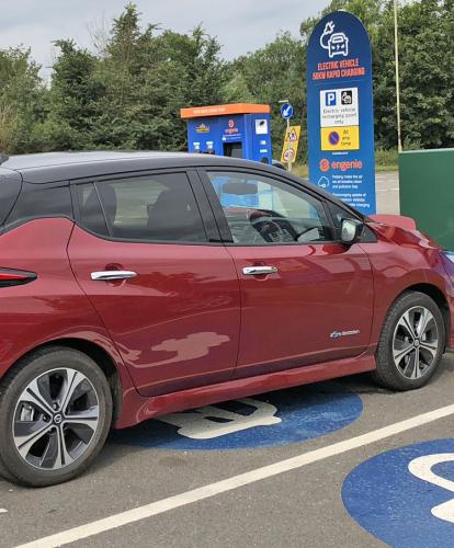 EV charging on the rise as lockdown eased in England